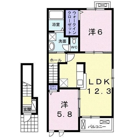 グレイスフル　Ⅲの物件間取画像